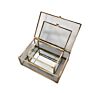Small Glass Box Design Small Gold Jewelry Ring Box Accessories Jewellery Box Glass for Collections