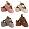 Soft Sole Corduroy Resistant Baby Girl Casual Shoes First Walker Pre Walker Non-Slip Moccasins Dress Shoes