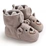 Soft Soled Toddler Cute Animal Cartoon Fleece Boot Newborn Baby Socks Booties