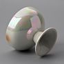 Solhui Japanese Pearl Glazed Ceramic Dessert Bowl Tall Ice Cream Bowls