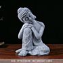 Southeast Asian Style Buddha Decor Thai Imitation Bronze Sleeping Buddha Statue Home Decor Resin Crafts Other Home Decor