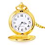 Spot Pocket Watch Parents Gift Pocket Watch Cool Pendant Clock Retro Golden Casual Pocket Watch