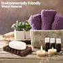 Stained Wooden Soap Dish Holder for Kitchen Bathroom Eco-Friendly Biodegradable