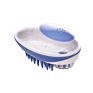 Stock 2 in 1 Convenient Shampoo Container Dog Bathing Shower Tool Pet Grooming Brush