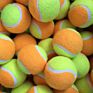 Stock Assorted Color 2.5" Pet Tennis Ball Eco Friendly Soft Natural Rubber Tennis Ball Stuffed Pet Dog Toy