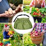 Storage Pocket Bag Egg Gathering Apron Fruit Vegetable Harvest Apron Garden Fruit Picking Apron Waist