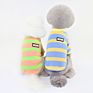 Stripe Pet Autumn Clothes Price Dog Cat T Shirt Korean Pet Dog Clothes