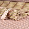 Sunc Wide Blade Bead Rope Bamboo Roller Blinds Curtains for Windows