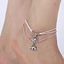 Sunflower Unique Unisex Sliver Plated Minimalist Chain Pandent Elephant Anklet