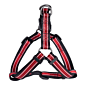 Super September Style Nylon Secondary Color Reversible Adjustable High Reflective Pet Harness Dog Strap Harness