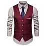 Supply Black Slim Vest Body Suit Waistcoats Men for Men