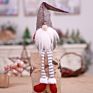 Swedish Christmas Dolls Tomte Long Leg Gnome Plush Doll Handmade Home Decor Collectible Dolls Desktop Ornament