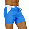 Swimming Shorts Males High Elastic Drawstring Contrast Waist Lightweight Cheaper Beach Shorts