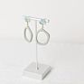 T-Bar Hanging Earrings Display Stand Jewelry Rack Holder Metal Gold Earring Display Stand for Jewelry Shop