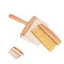 Tampico Fiber Mini Dustpan and Brush Set for Sweeping