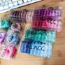 Telephone Line Hair Ring Girl's Cord for Spiraled Wrist Coil Elastic Hair Bands Ties