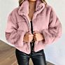 Thick Faux Fur Teddy Coat Women Warm Soft Lambswool Fur Jacket Plush Overcoat Casual Outerwear Women's Jackets Coat