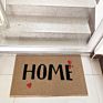 Thicken Pvc Backing Welcome Entrance Doormat Brown Carpet to Keep Room Clean