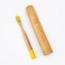 Toothbrush + Case Kids Bamboo Toothbrush Travel Kit with Customized Logo