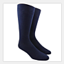 Top Business Men Solid Black Color Bamboo Socks