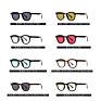 Trending Street Shooting Charm Retro Sun Glasses Women anti Blue Light Flat Mirror Sunglasses Uv400