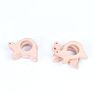 Turtle Shape Wooden Teether Baby Toys Pet Chewing Toys Wood Teether Toys Baby