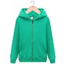 Unisex Adult Blend Fleece Full Zip Hooded Sweatshirt Top