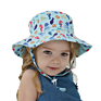 Uv Protection Toddler Baby Girl Travel Bucket Beach Sun Hat with String
