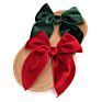 Velvet Fable Bow Hair Clips Baby Girls Women Large Sailor Head Bows Accessories Hair Grips for Kids Christmas Hair Bow Barrettes