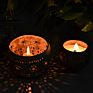 Vietnam Eco Small Coconut Shell Fragrance Candle Bowl Wooden Wick