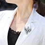 Vintage Unique Eagle Crown Gifts Crystal Most Popular Brooch Pin for Women