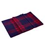 Warm Wool Cashmere Jacquard Plaid Long Scarf for Men