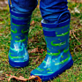 Waterproof Children for Kids Rubber Rain Boots Natural Rubber