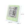 Waterproof Lcd Digital Clock Touch Control Timer Alarm Shower Wall Stand Clock Humidity Temperature
