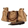 Waterproof Waxed Canvas Bag Travel Duffle Unisex Weekender Shoulder Overnight Bag for Men