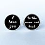 Wedding Cufflinks Shirt Cufflinks round Clip Groom Groomsmen Gifts - Groom Cufflinks