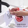 White Flour Sack Kitchen Dish Towel White Embroidery Kitchen Towel Vegetable Fruit Printing