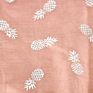 Wholesale100% Viscose Fashionable Pink White Mint Color Shiny Beautiful Foil Pineapple Scarf Women Scarves