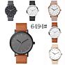 Wj-7126 Men Watch Small Watches Leather Wristwatches Men Watch