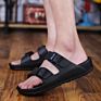Women 2 Strap Waterproof Shoes Platform Strap Belt Buckle Sandals