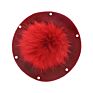 Women Baby Beret Pom Pom Simple Style Children's a Pearl Color Wool Kids Acrylic with a Small Amount of Wool Cp23191201 1 Piece