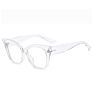 Women Clear Sun Glasses Cateye Shades Eyewear White Cat Eye Sunglasses