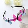 Women Girls Bohemian Hair Bands Print Headbands Hair Band with Clip Elastic Hair Bands Accessories Woman