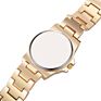 Women Men Full Diamond Stainless Steel Quartz Wrist Gold Watches Jaw-0691