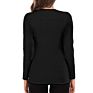 Women Pregnant Nursing Maternity V-Neck Long Sleeve Tops Solid Blouse Casual Breastfeeding Clothes Blusas De Embarazadas