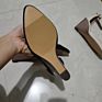 Women Pu Leather Bow Tie High Heel Shoes Lady Classic Comfortable Party Pumps Cute Shoes