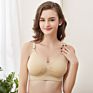 Women Seamless Clip down Maternity Sleep Nursing Bra for Breastfeeding