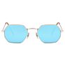 Women Sunglasses Uv 400 Polygonal Metal Frame Sun Glasses Sunglasses
