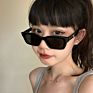 Women Vintage Rectangle Sunglasses Designer Cat Eye Acetate Sunglasses