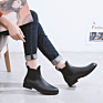 Women's Ankle Rain Boots Waterproof Chelsea Boots Booties Short Rain Shoes for Women Garden Boots